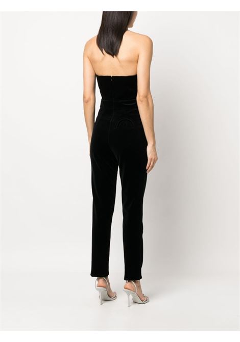 Black Jealousy strapless velvet jumpsuit - women BLAZÉ MILANO | JUP01ESSE0640001